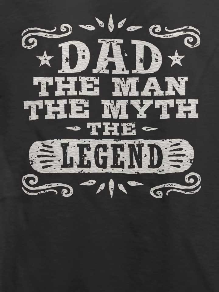 dad-man-myth-legend-02-t-shirt dunkelgrau 4