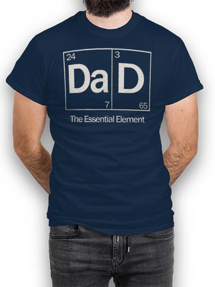 Dad The Essential Element 02 T-Shirt dunkelblau L