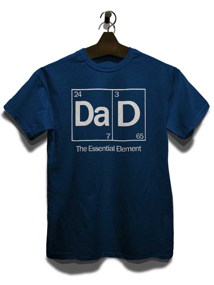 dad-the-essential-element-02-t-shirt dunkelblau 3