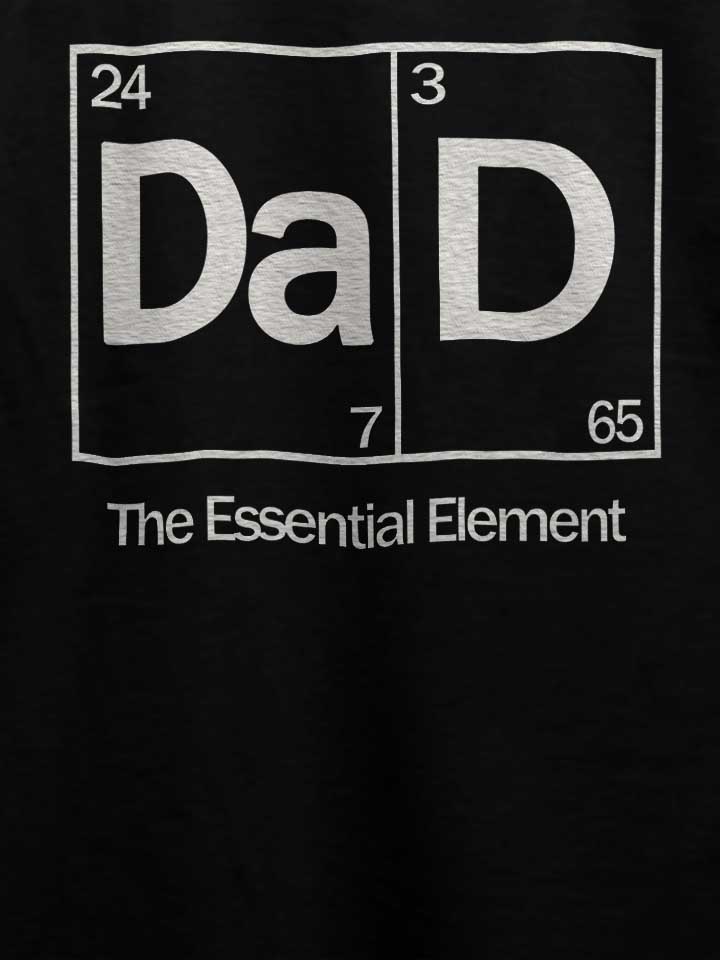 dad-the-essential-element-02-t-shirt schwarz 4