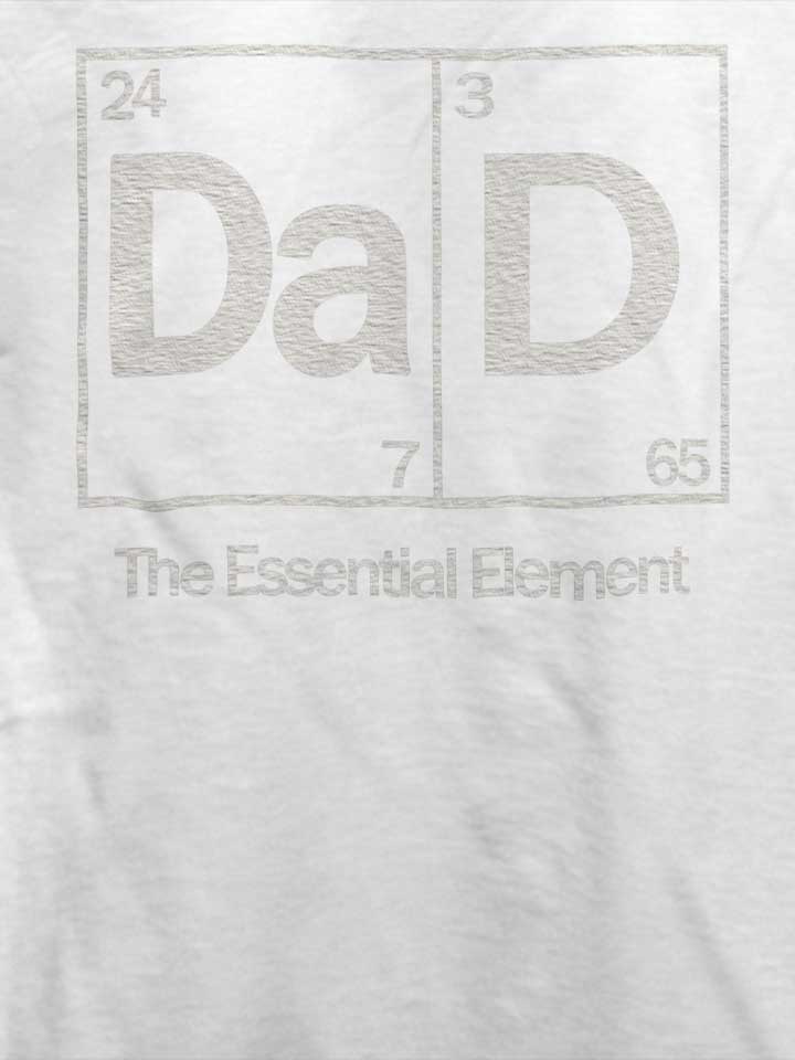 dad-the-essential-element-02-t-shirt weiss 4