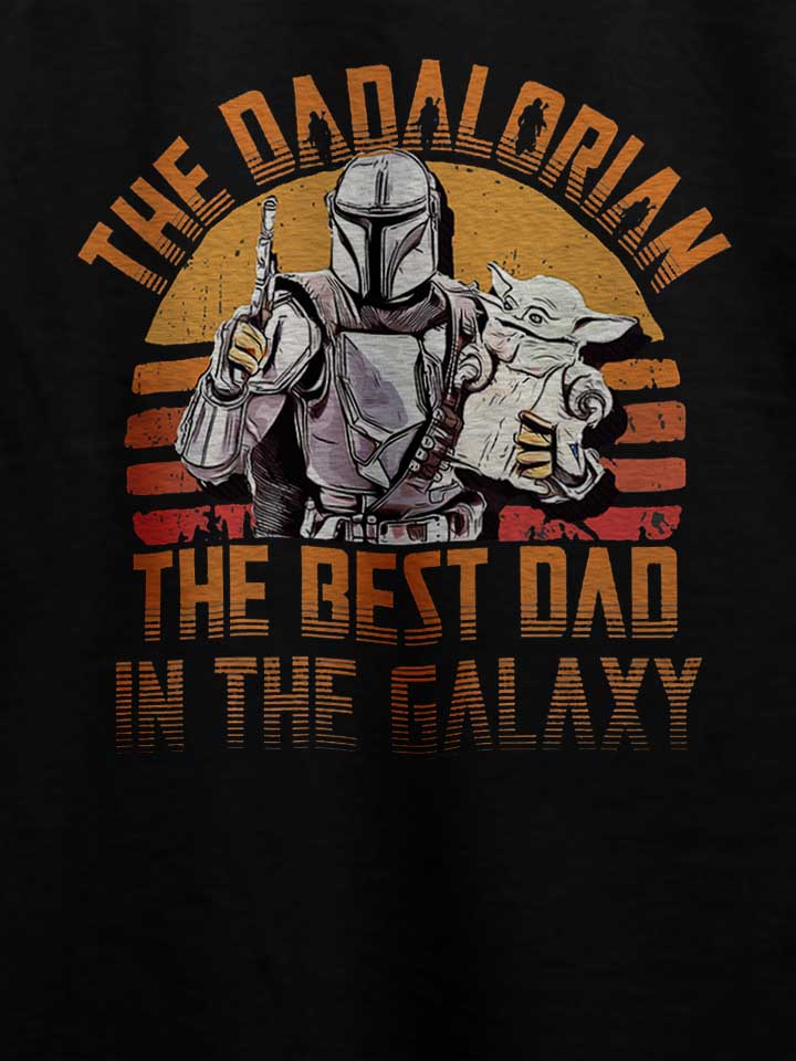 dadalorian-best-dad-in-the-galaxy-t-shirt schwarz 4