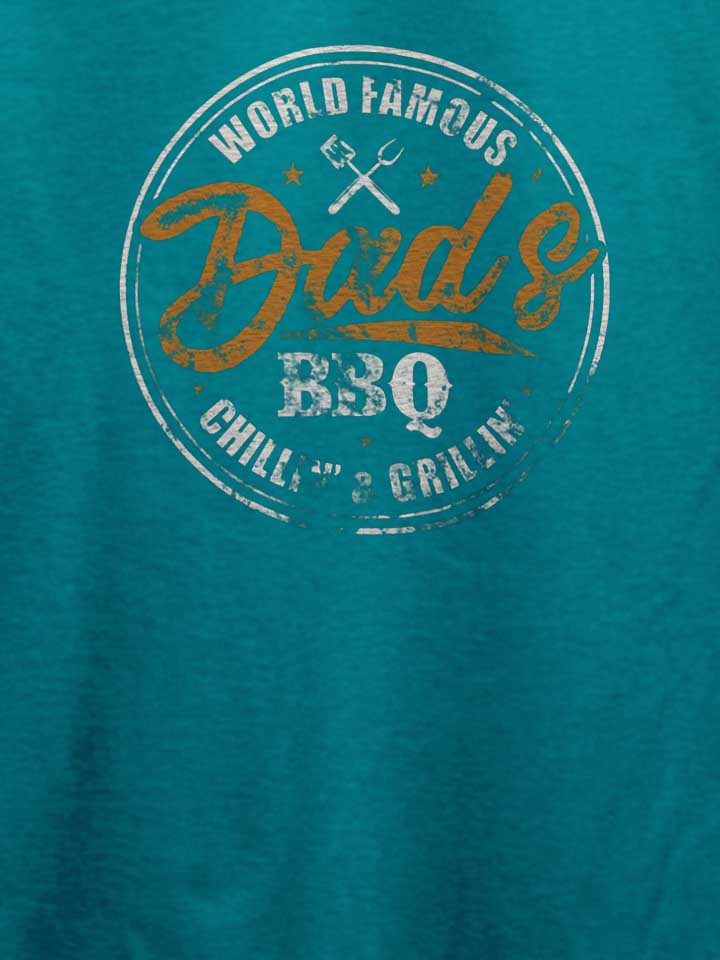 dads-fathers-day-bbq-t-shirt tuerkis 4