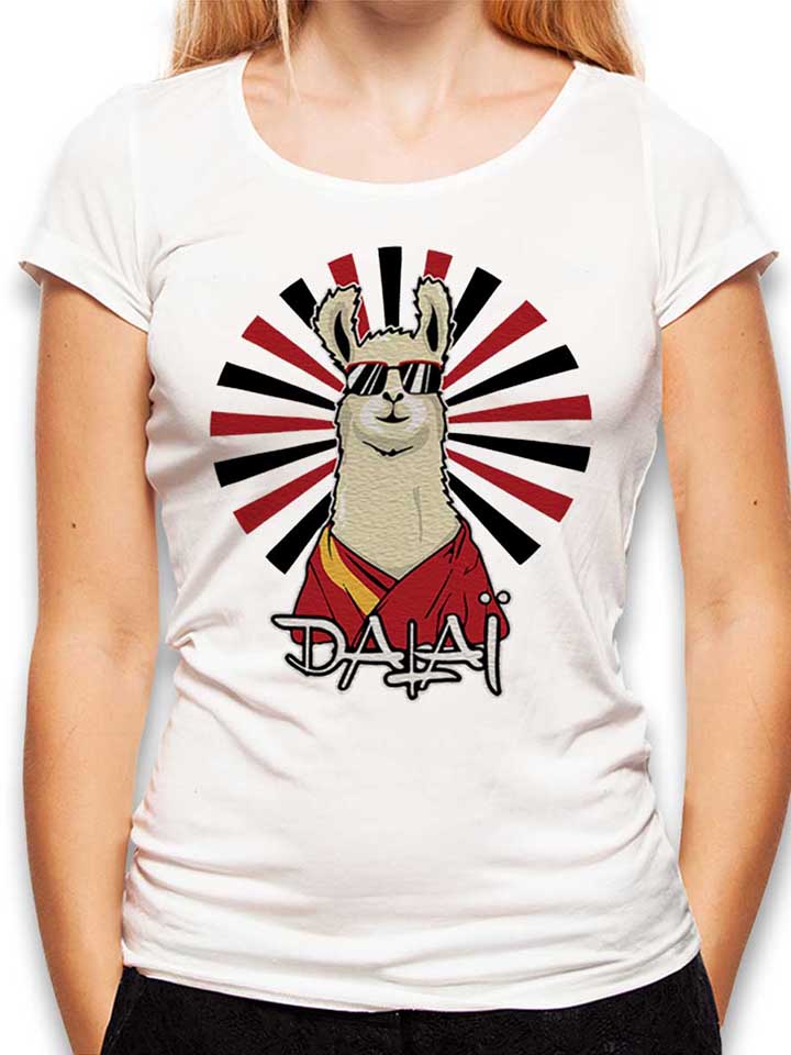 dalai-lama-damen-t-shirt weiss 1