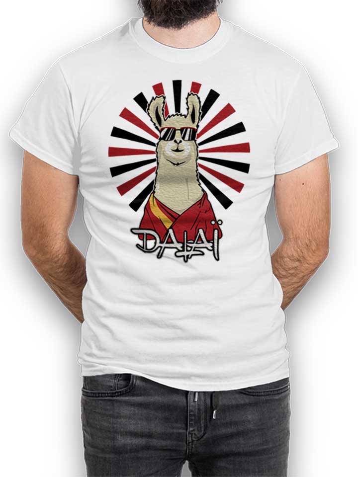 Dalai Lama T-Shirt weiss L
