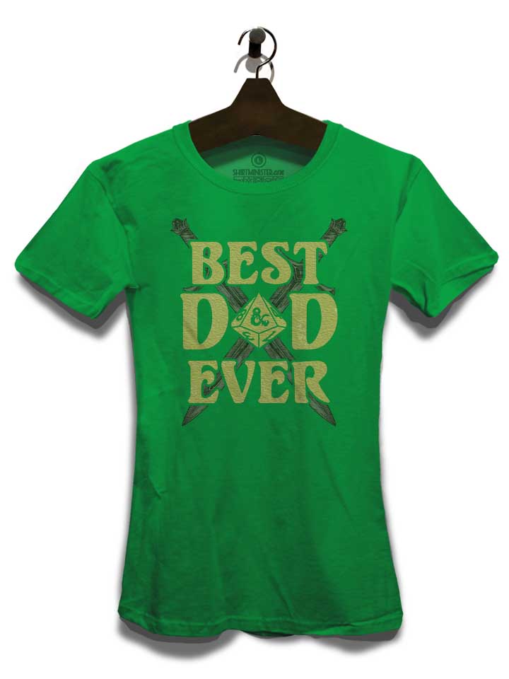 dandd-best-dad-ever-damen-t-shirt gruen 3