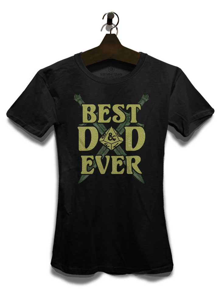 dandd-best-dad-ever-damen-t-shirt schwarz 3