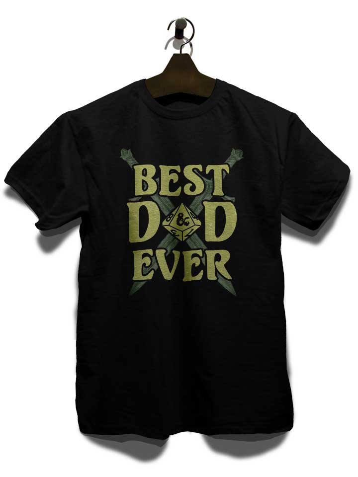 dandd-best-dad-ever-t-shirt schwarz 3