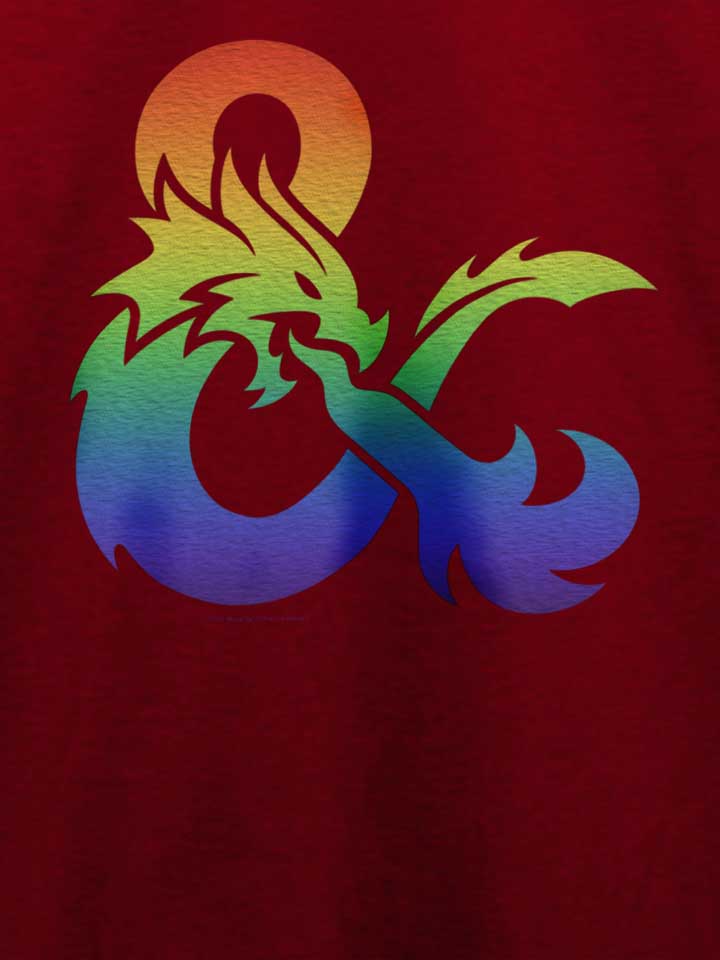 dandd-pride-gradient-logo-t-shirt bordeaux 4