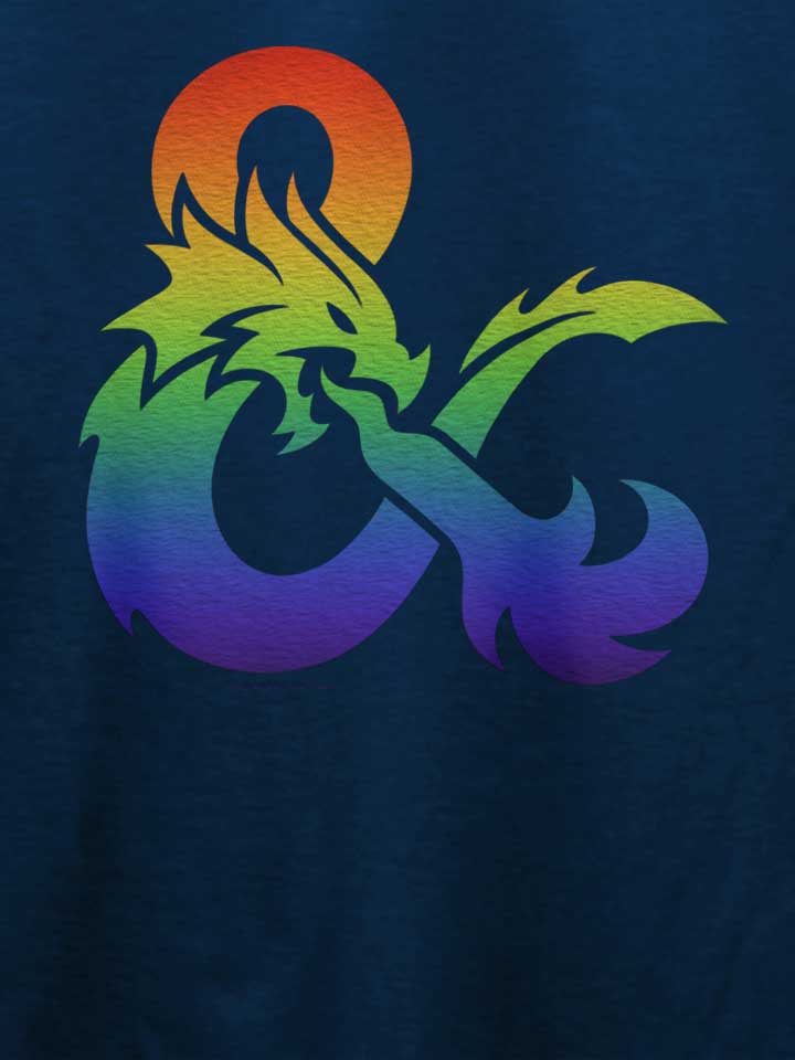 dandd-pride-gradient-logo-t-shirt dunkelblau 4