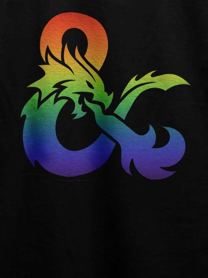 dandd-pride-gradient-logo-t-shirt schwarz 4