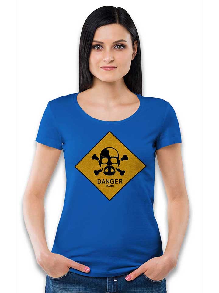 danger-toxic-damen-t-shirt royal 2