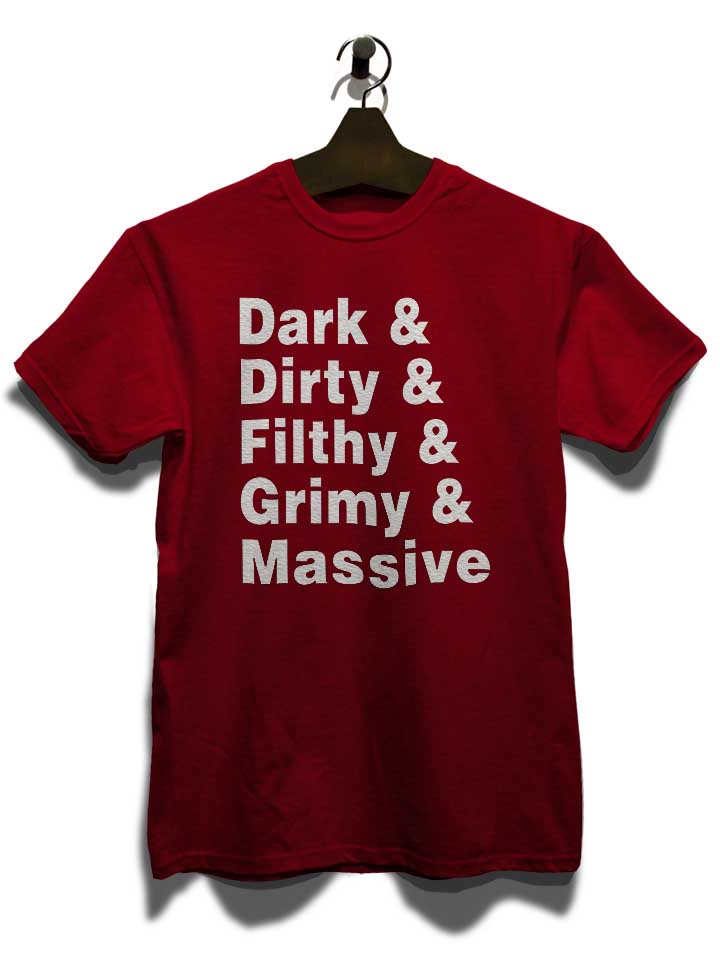 dark-dirty-filthy-grimy-massive-t-shirt bordeaux 3