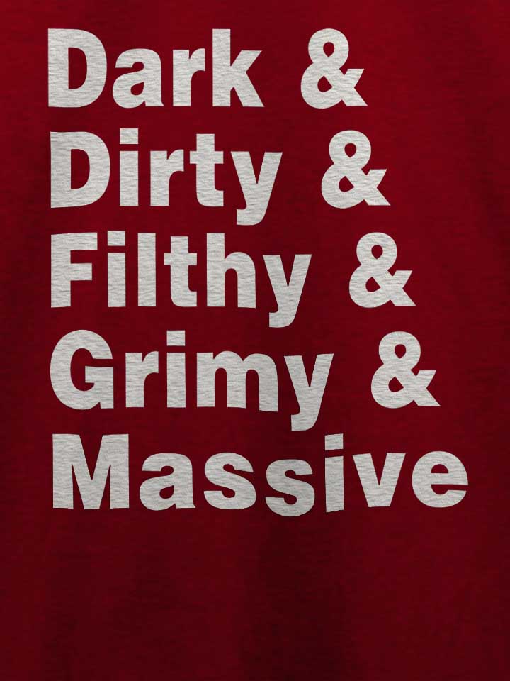 dark-dirty-filthy-grimy-massive-t-shirt bordeaux 4