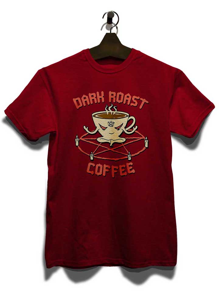dark-roast-coffee-t-shirt bordeaux 3