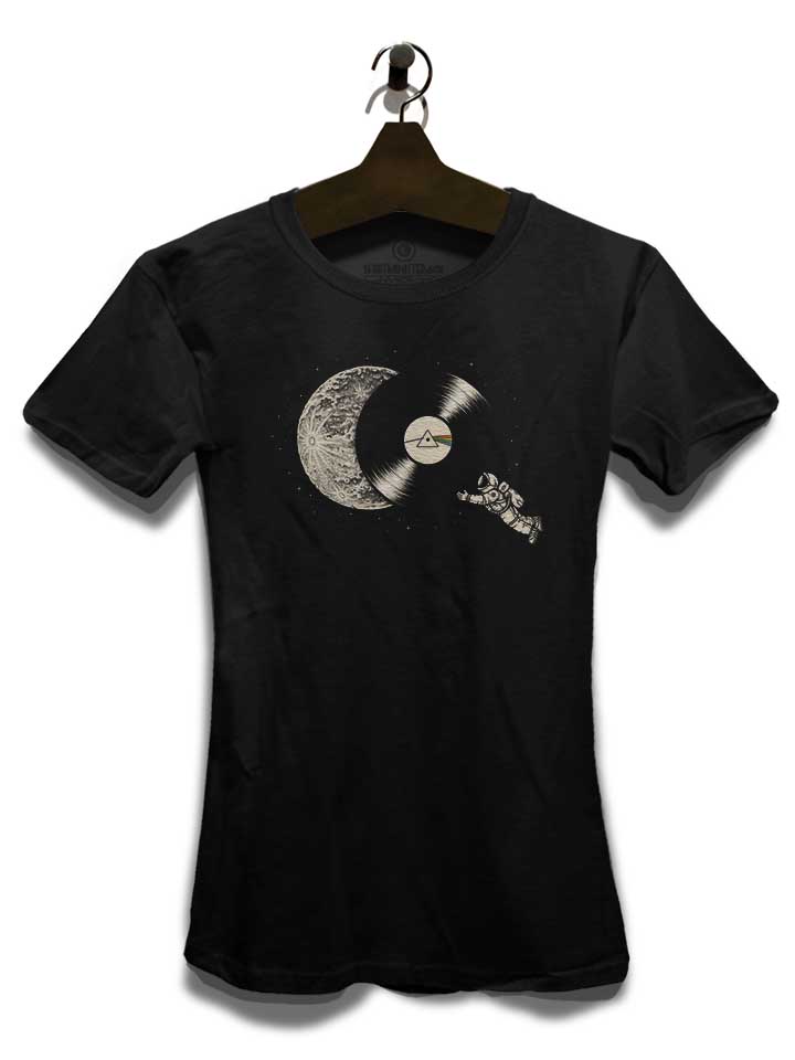 dark-side-moon-astronaut-damen-t-shirt schwarz 3
