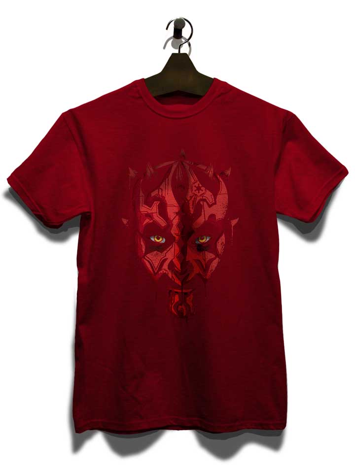 darth-maul-emerges-t-shirt bordeaux 3