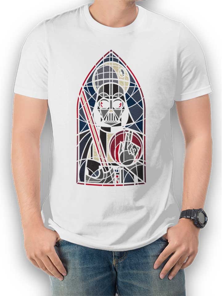 Darth Vader Church T-Shirt bianco L