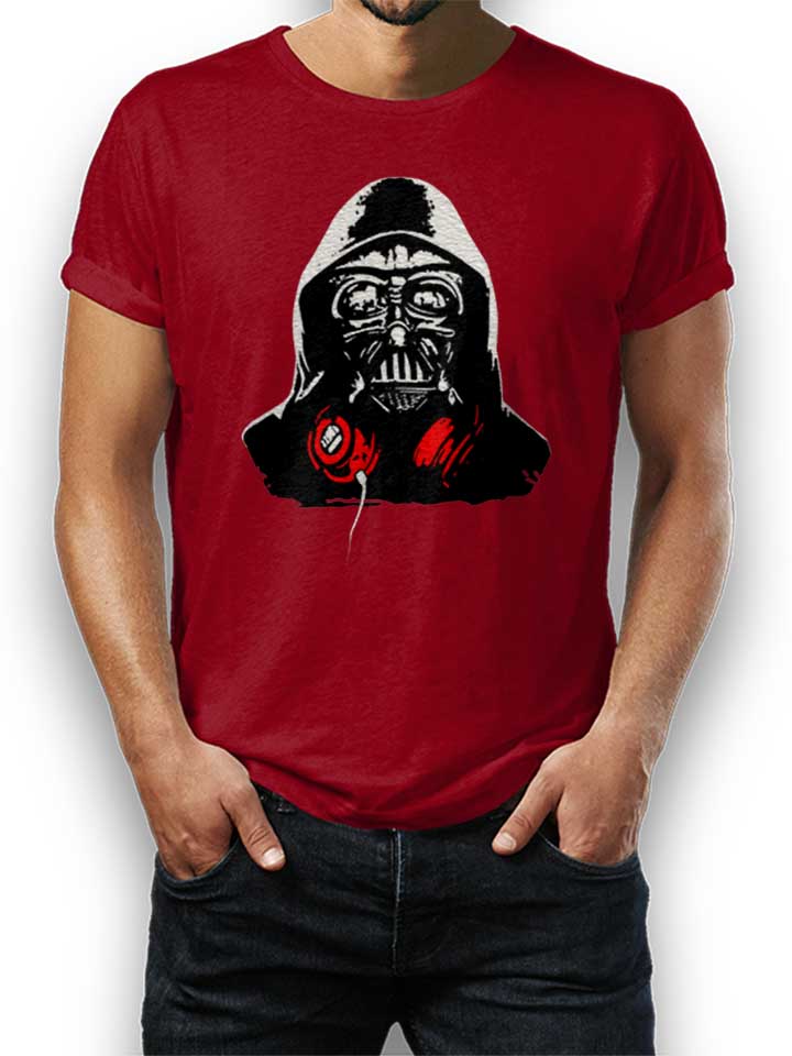 Darth Vader Dj T-Shirt bordeaux L