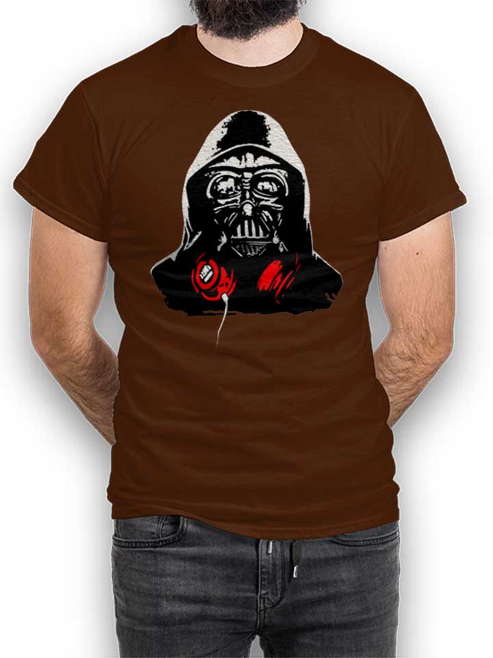 Darth Vader Dj T-Shirt braun L
