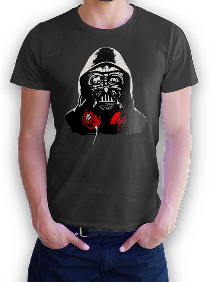 Darth Vader Dj T-Shirt dunkelgrau L