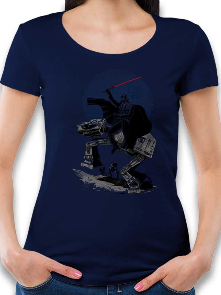 Darth Vader Horse Damen T-Shirt dunkelblau L