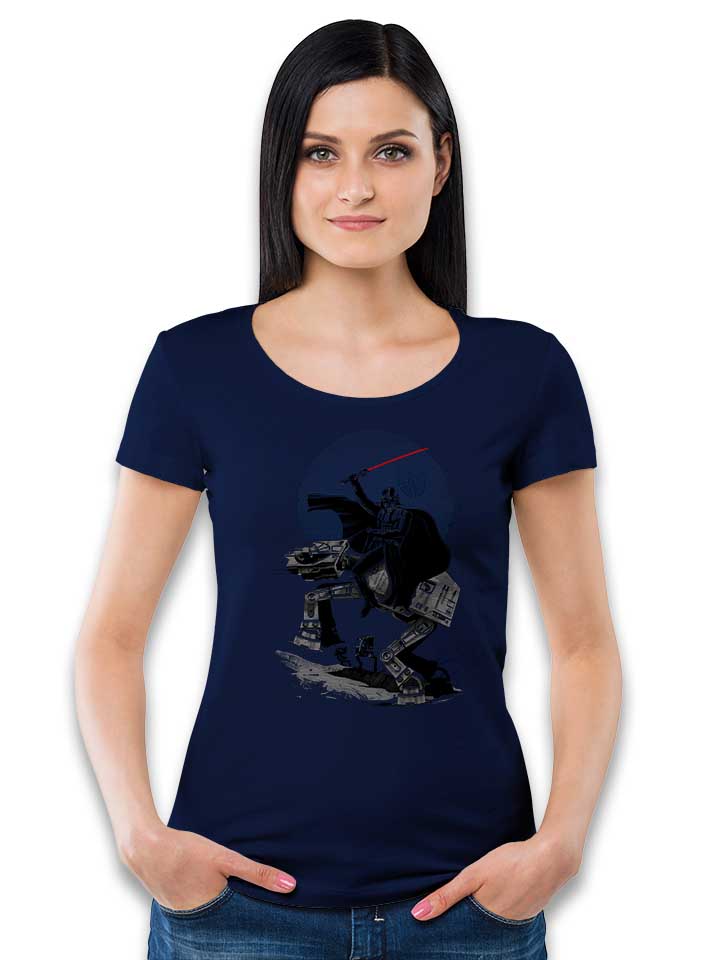darth-vader-horse-damen-t-shirt dunkelblau 2