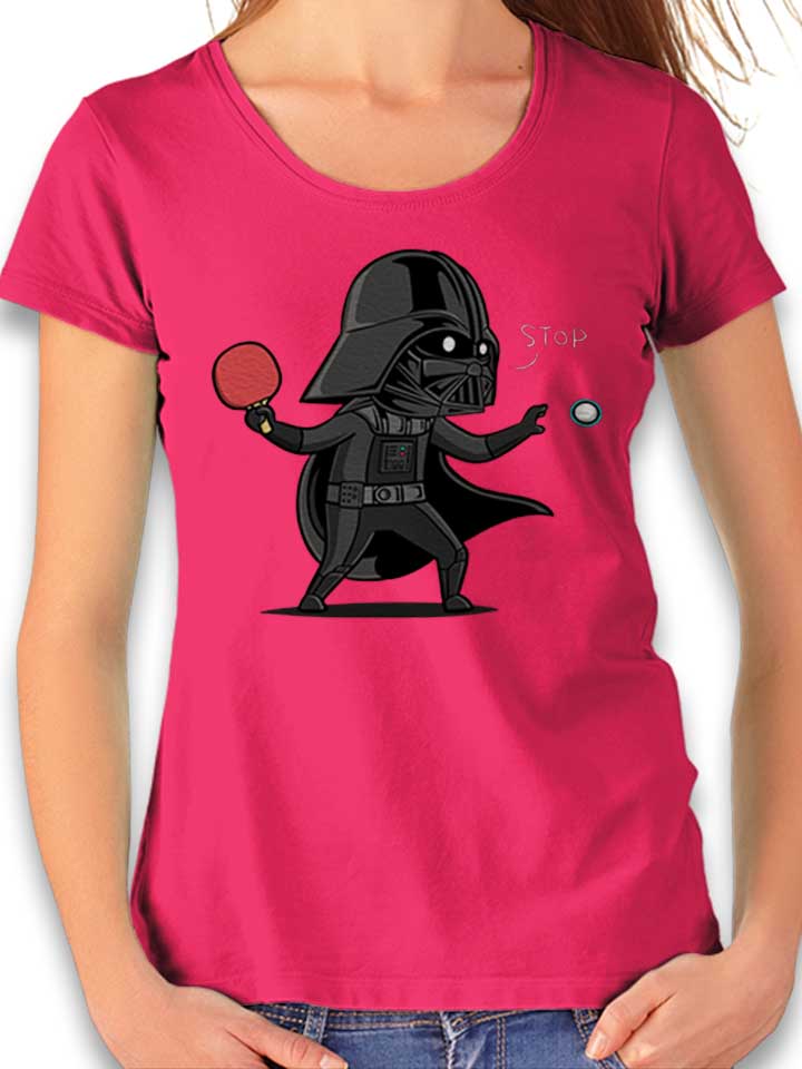 Darth Vader Table Tennis Damen T-Shirt fuchsia L