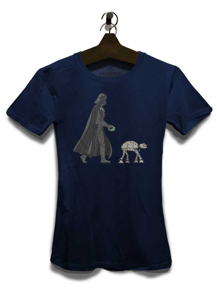 darth-vader-walker-damen-t-shirt dunkelblau 3