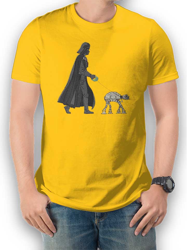 Darth Vader Walker T-Shirt gelb L