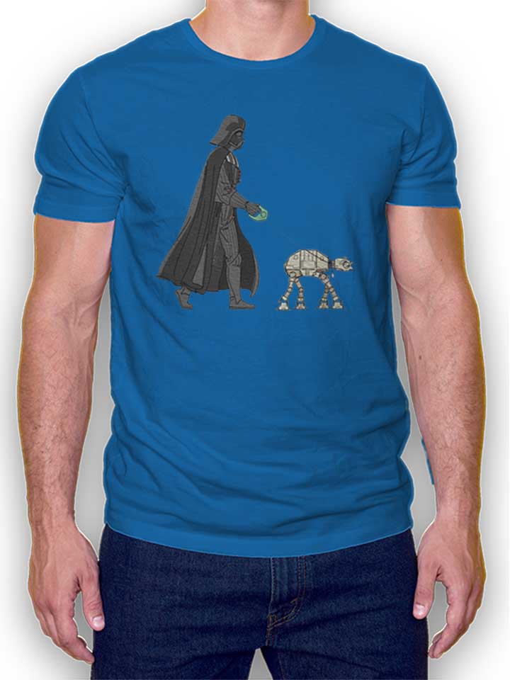 Darth Vader Walker T-Shirt royal-blue L