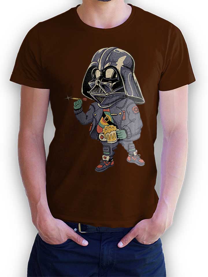 Darts Vader Camiseta marrn L