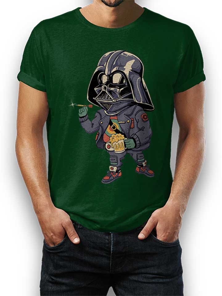 Darts Vader T-Shirt dunkelgruen L