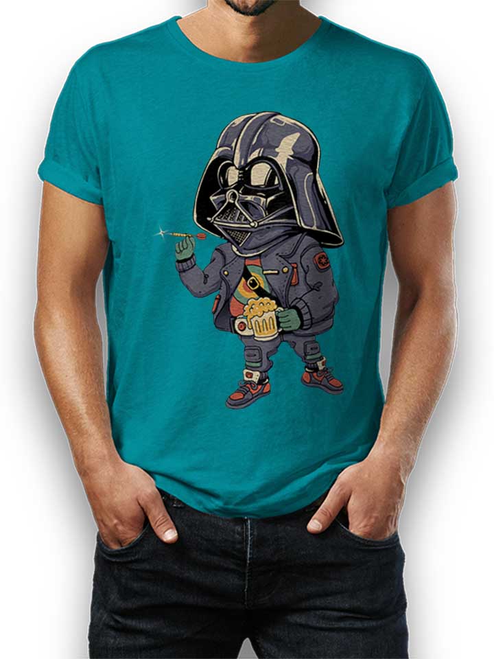 Darts Vader T-Shirt tuerkis L