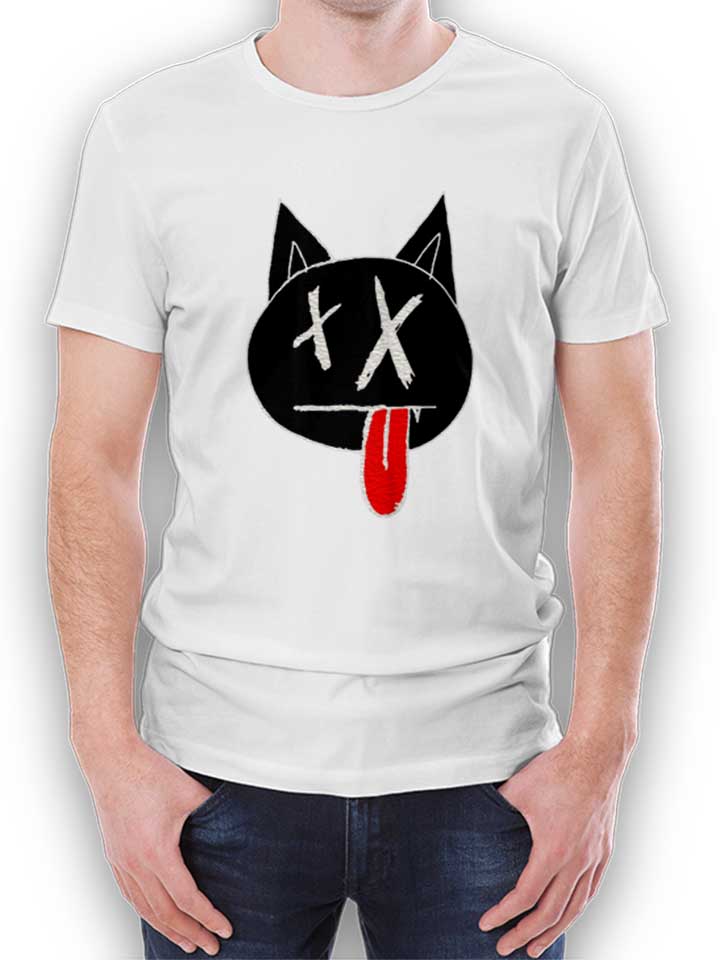 Dead Cat T-Shirt weiss L
