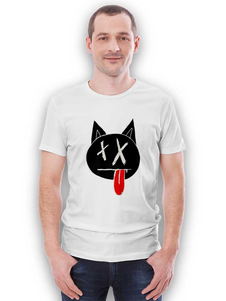 dead-cat-t-shirt weiss 2