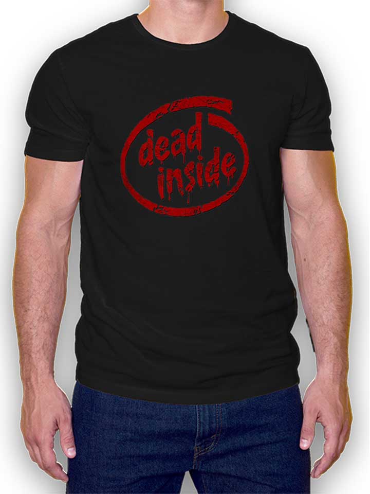 Dead Inside T-Shirt schwarz L