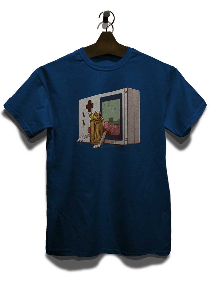 dead-princess-game-t-shirt dunkelblau 3
