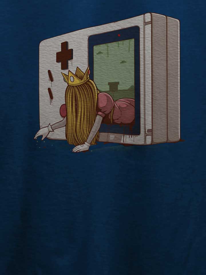 dead-princess-game-t-shirt dunkelblau 4