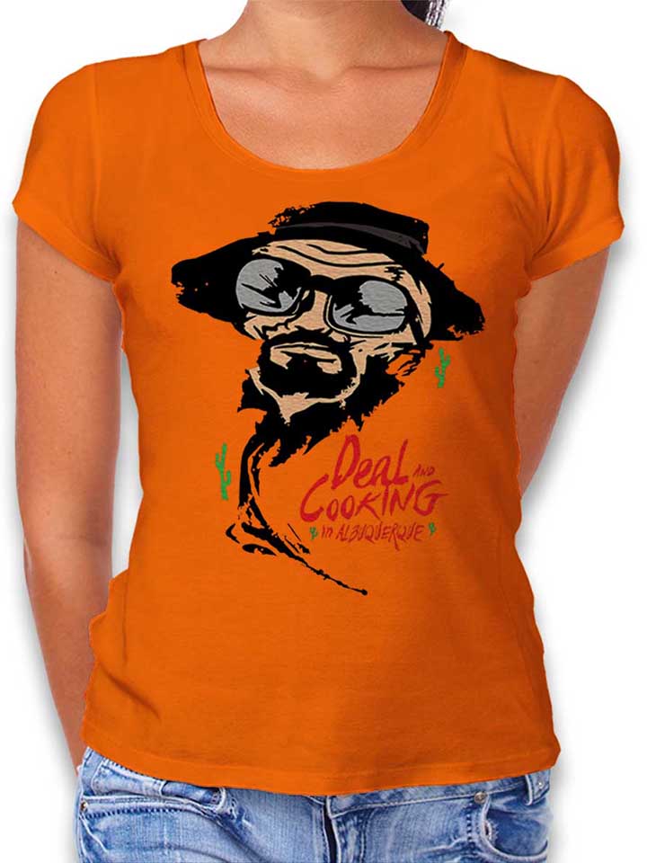 deal-cooking-damen-t-shirt orange 1