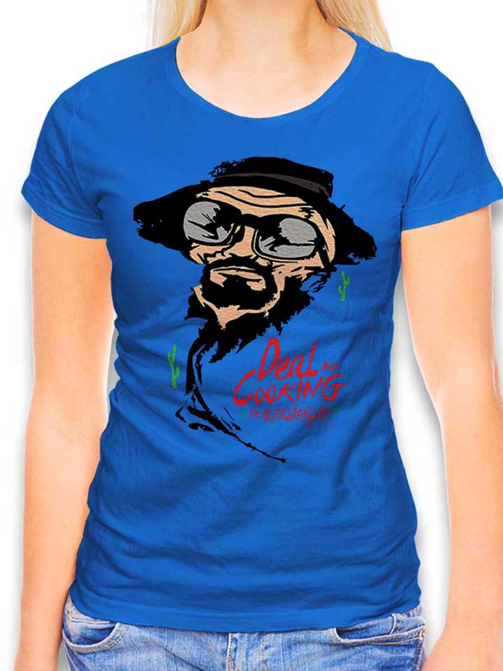 Deal Cooking Camiseta Mujer azul-real L