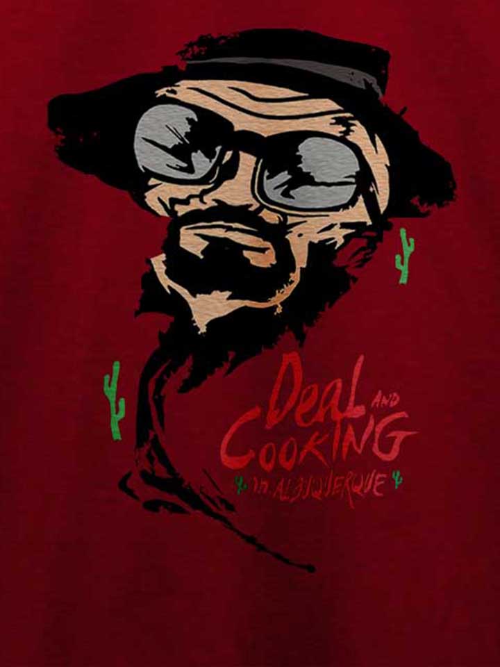 deal-cooking-t-shirt bordeaux 4