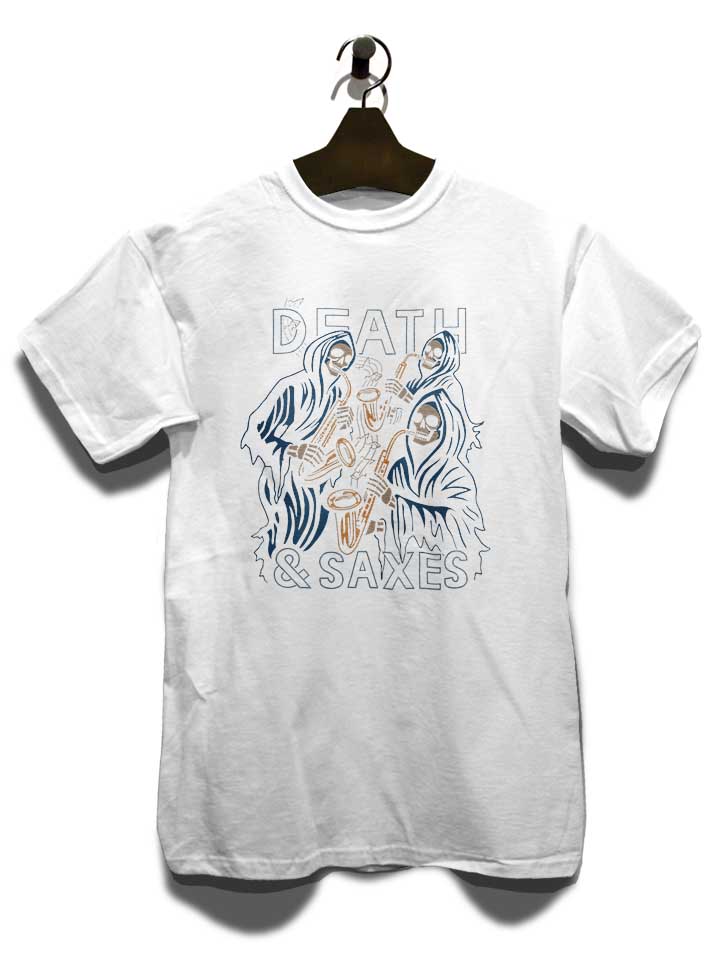 death-and-saxes-t-shirt weiss 3