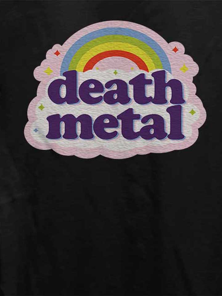 death-metal-rainbow-damen-t-shirt schwarz 4