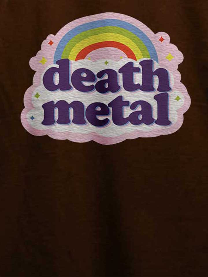 death-metal-rainbow-t-shirt braun 4