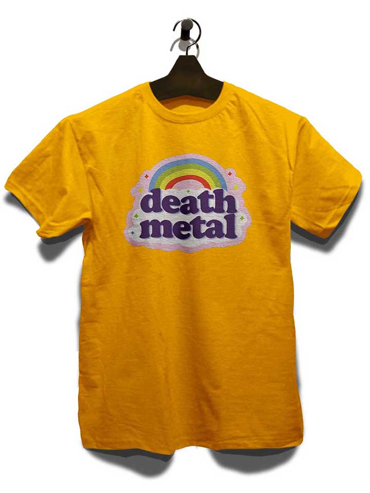 death-metal-rainbow-t-shirt gelb 3