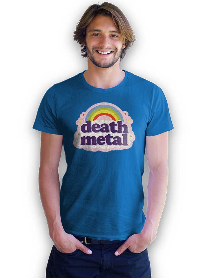 death-metal-rainbow-t-shirt royal 2