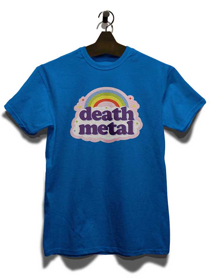 death-metal-rainbow-t-shirt royal 3