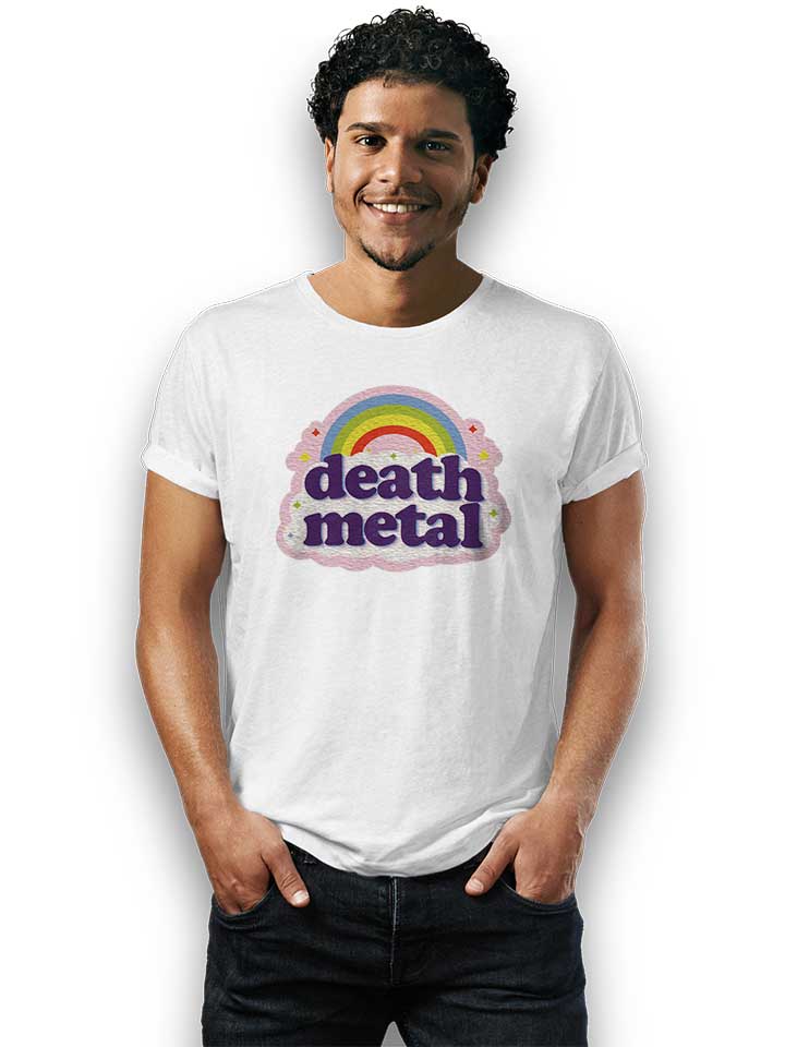 death-metal-rainbow-t-shirt weiss 2