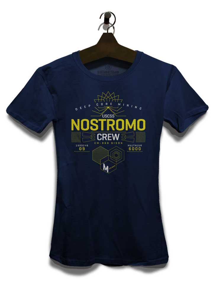deep-core-mining-nostromo-alien-damen-t-shirt dunkelblau 3